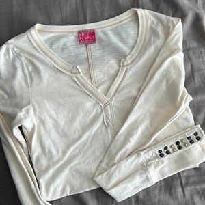🖤 CLOSET CLEAR OUT 🖤 Y2K Free People Long Sleeved Thermal Top